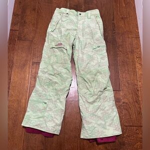 Girls Burton cargo snow pants